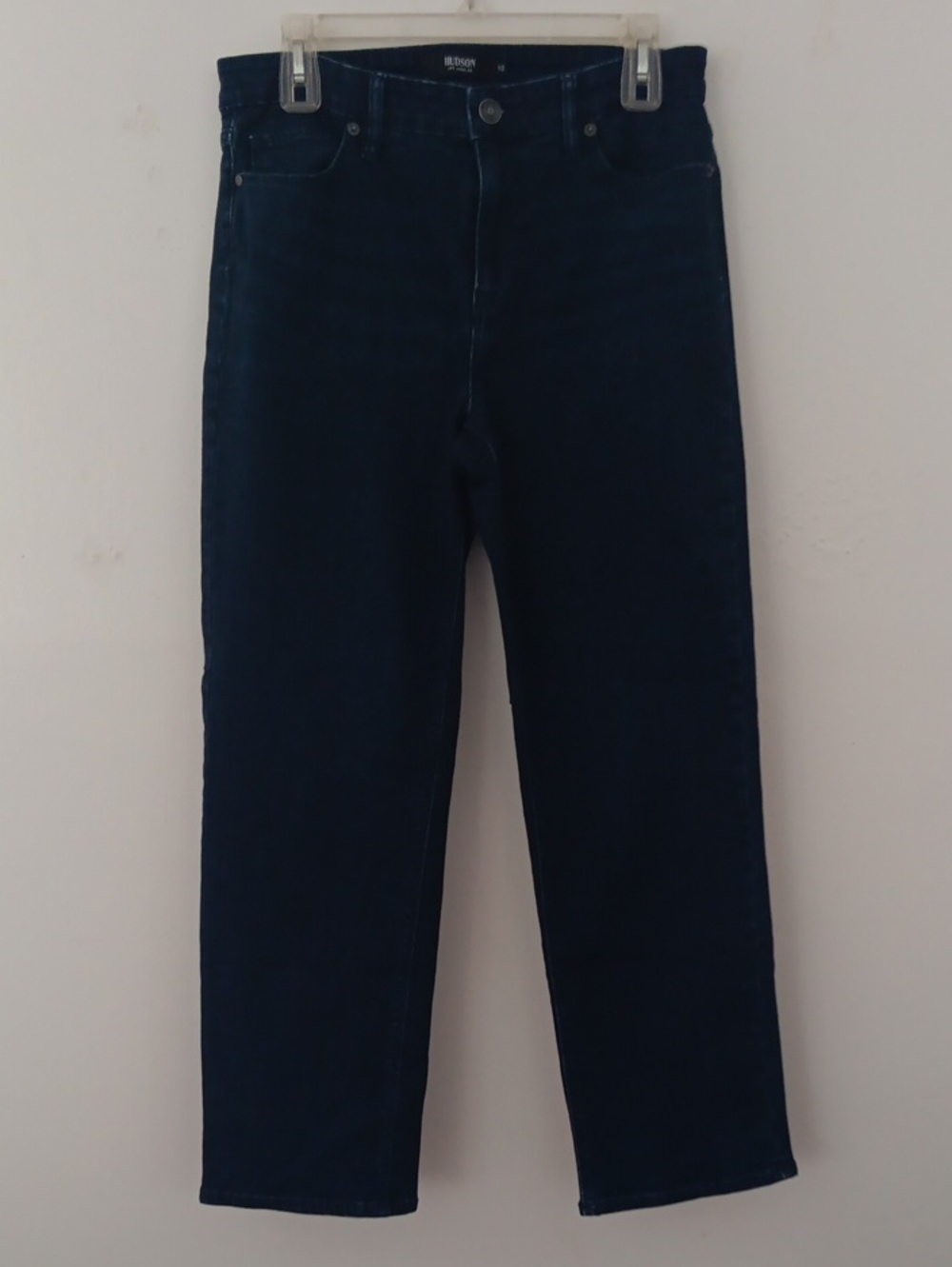 Hudson High Rise Straight Jeans #3931